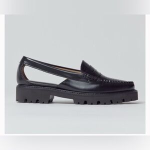 G.H. Bass Whitney Weejuns Super Lug Loafer Cut Out size 8.5